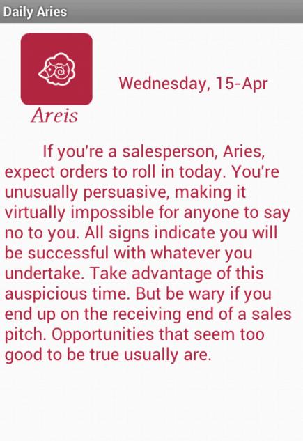 Zodiac Horoscope