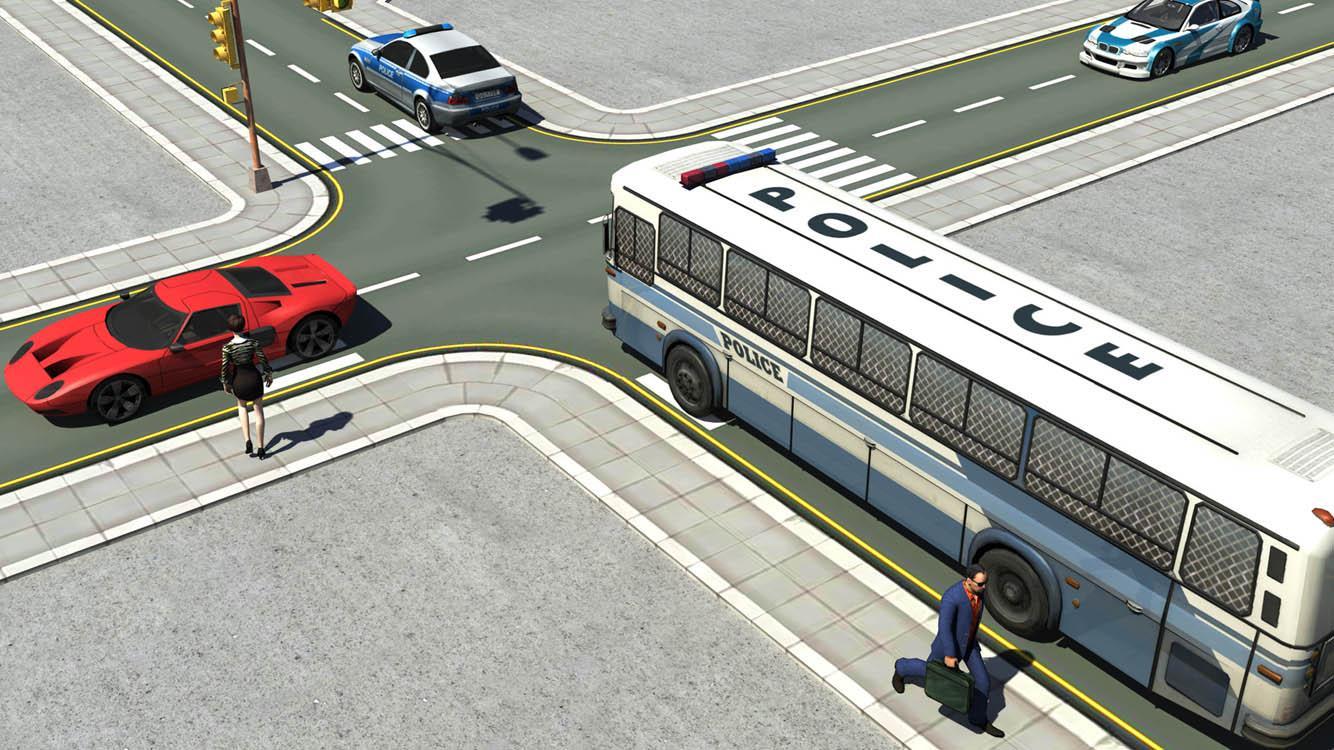Prisoner Transport Police Bus
