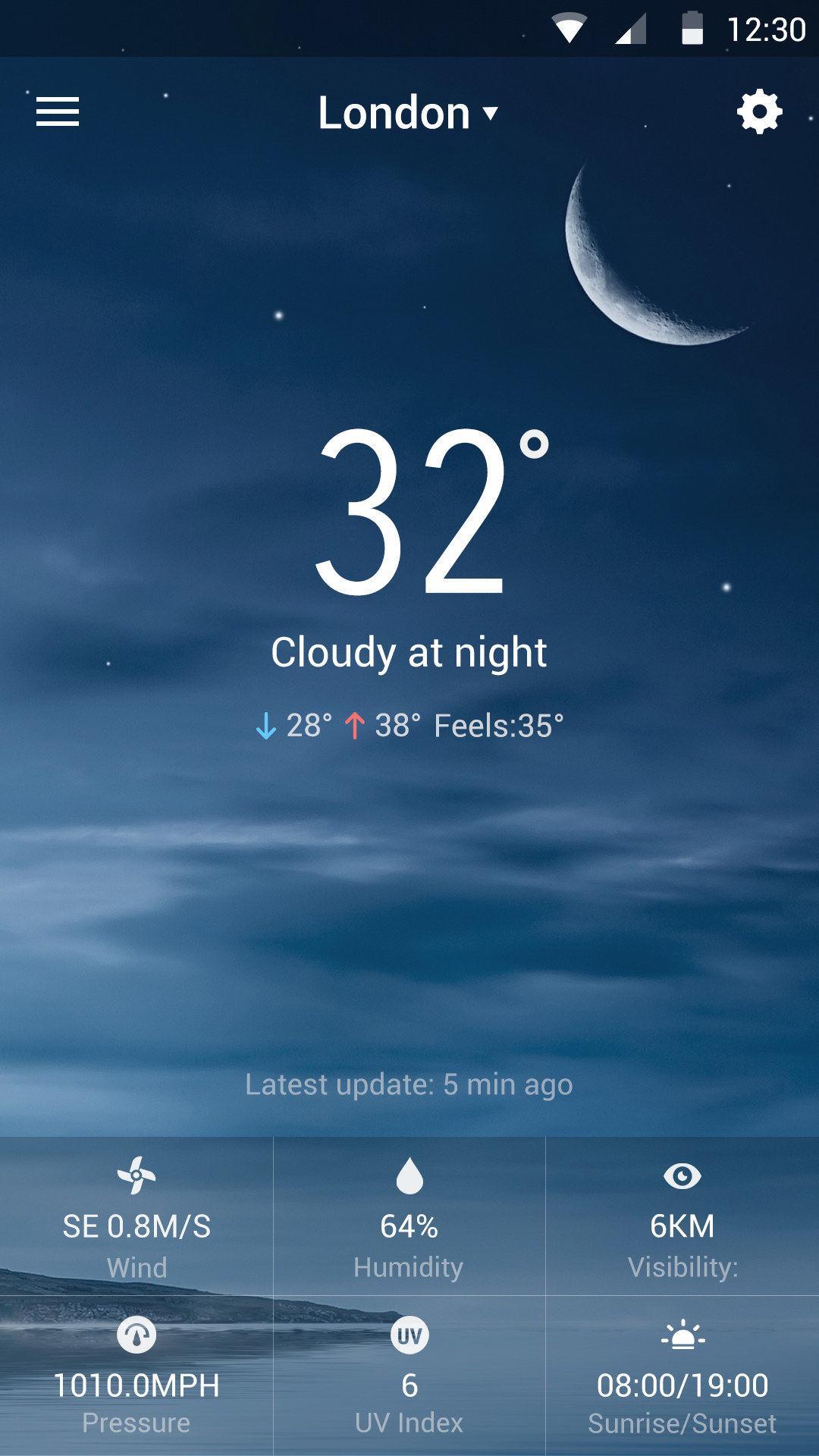 3D G-Color Live Weather Widget
