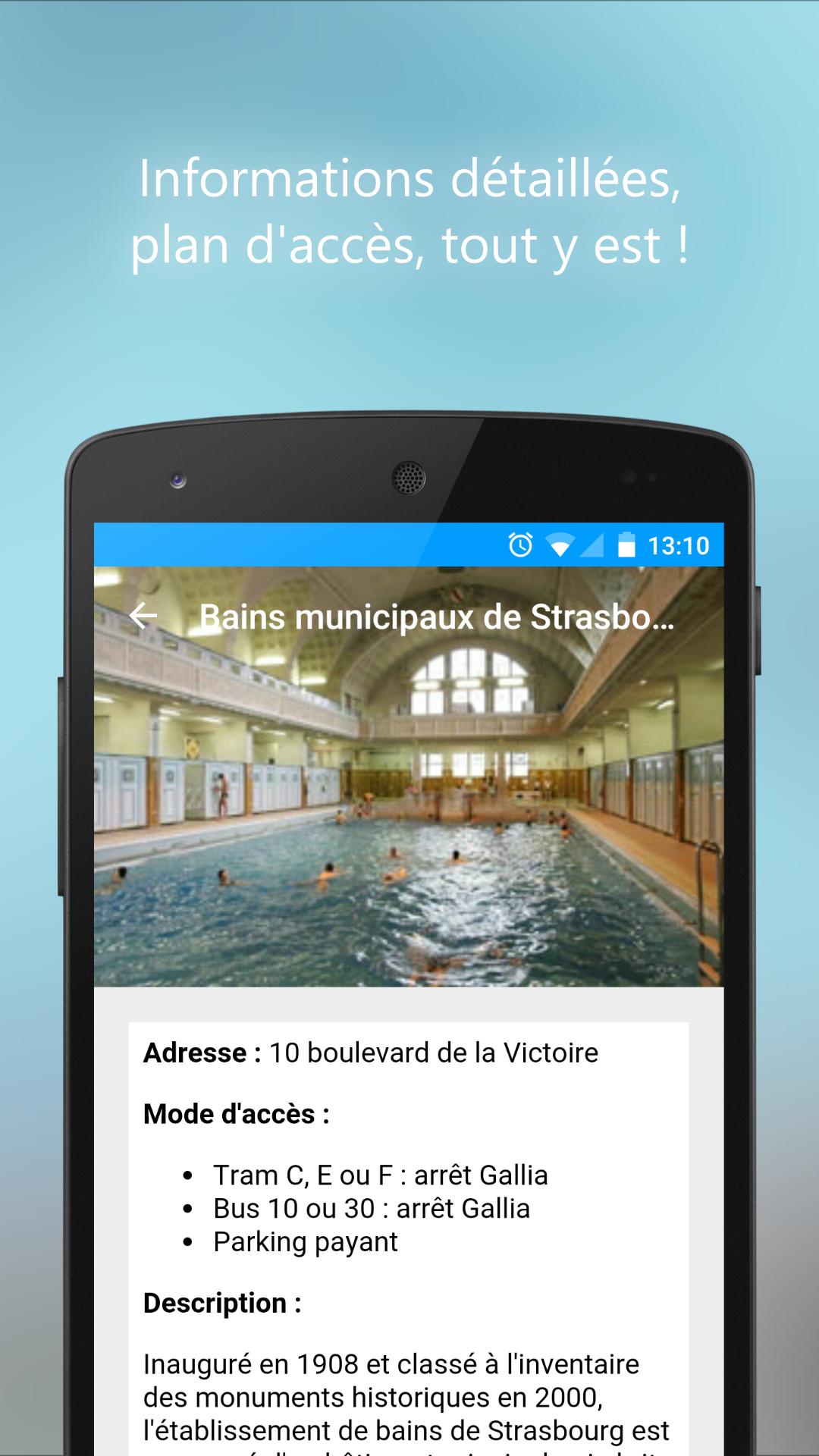 Stras'Pool (horaires piscines)