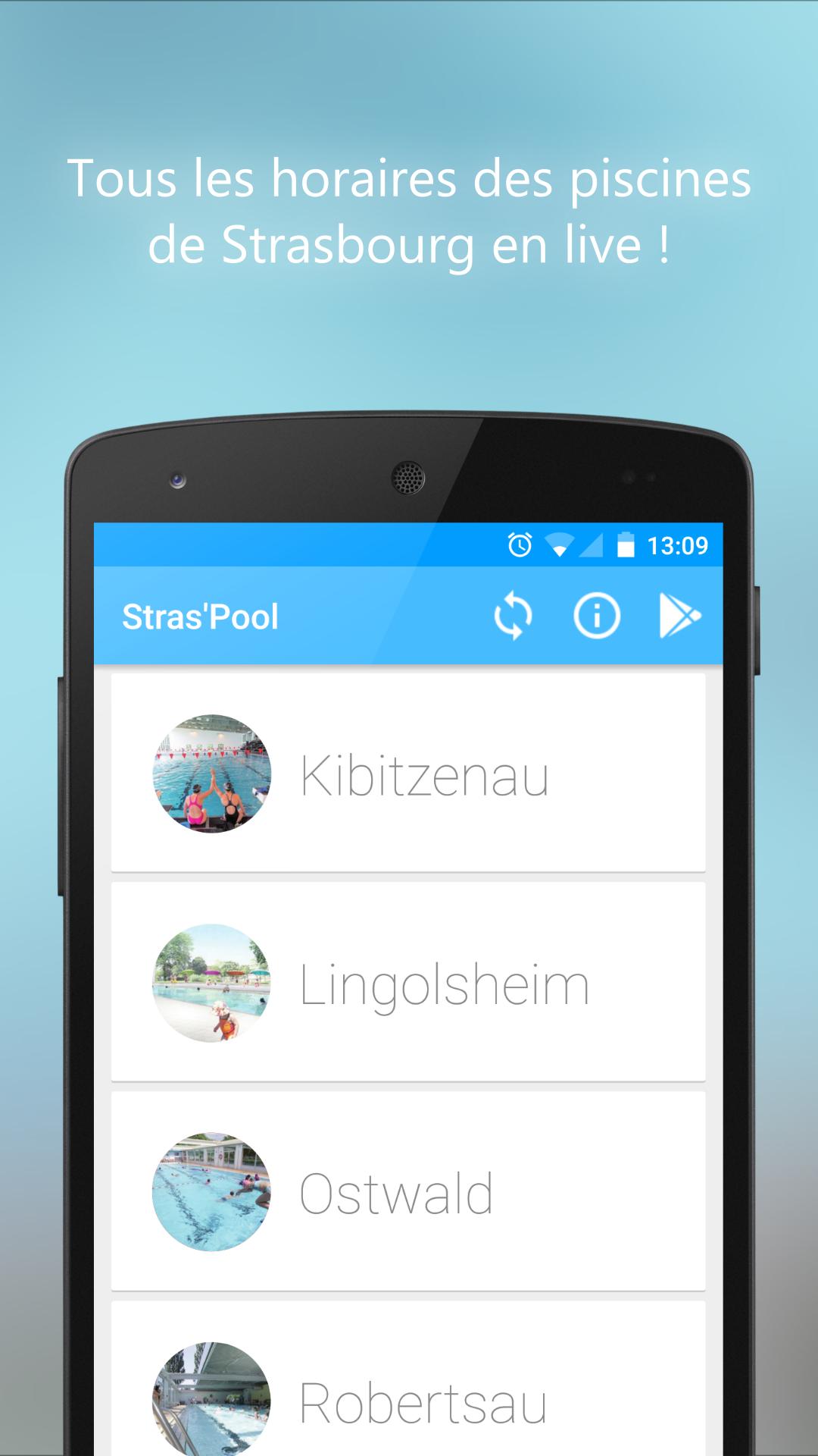 Stras'Pool (horaires piscines)