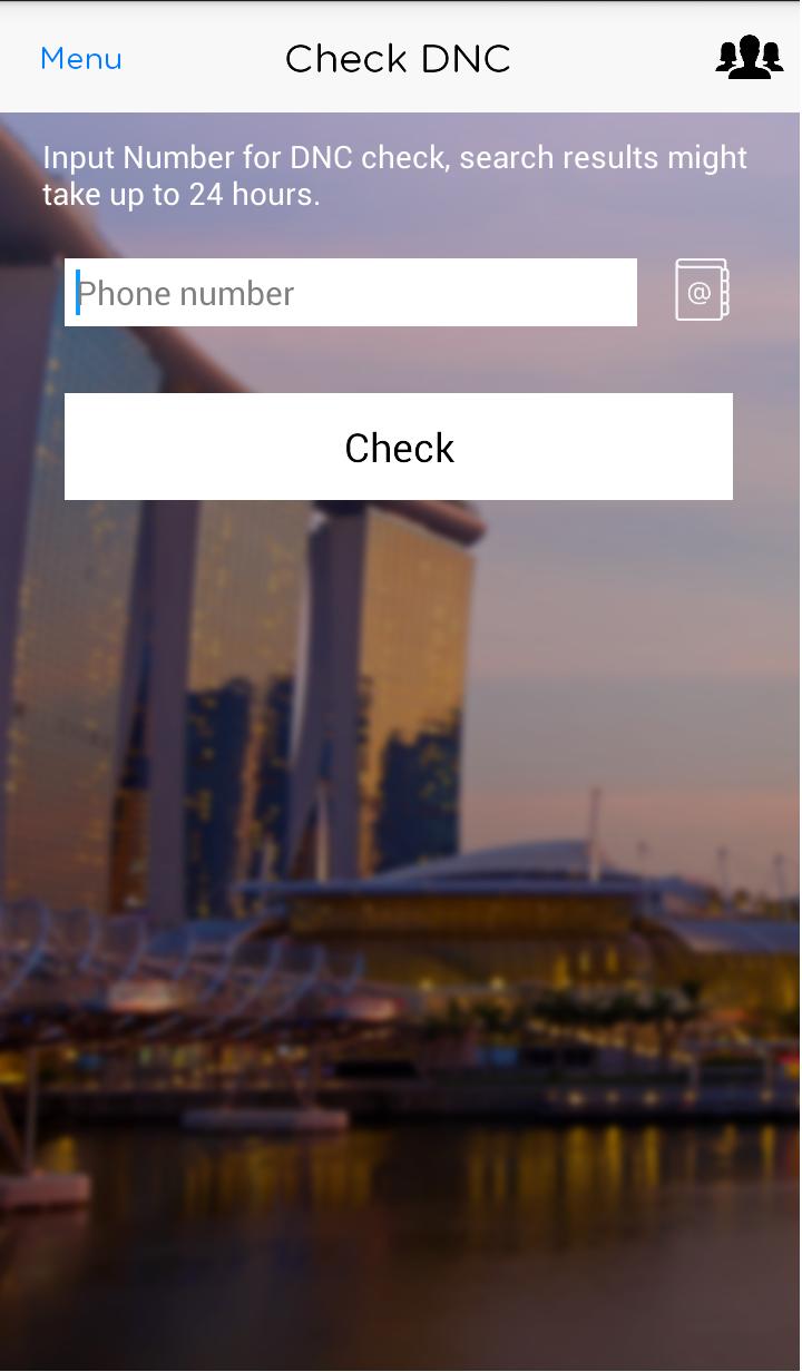 Search DNC (Do Not Call)