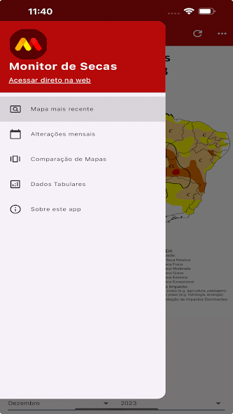 Brazil Drought Monitor