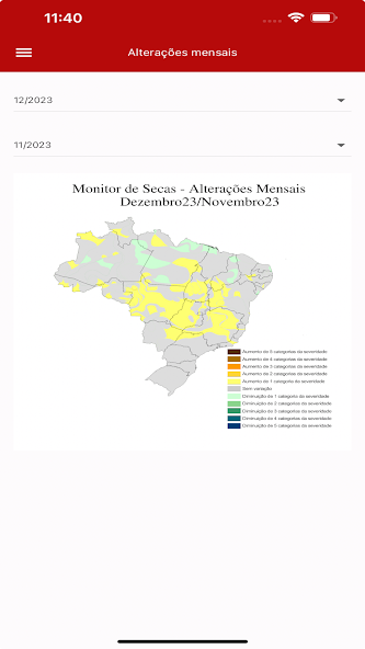 Brazil Drought Monitor