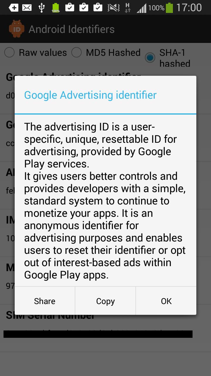 Device Identfiers