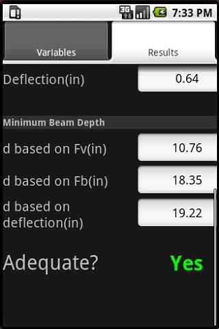 Wood Beam Calculator