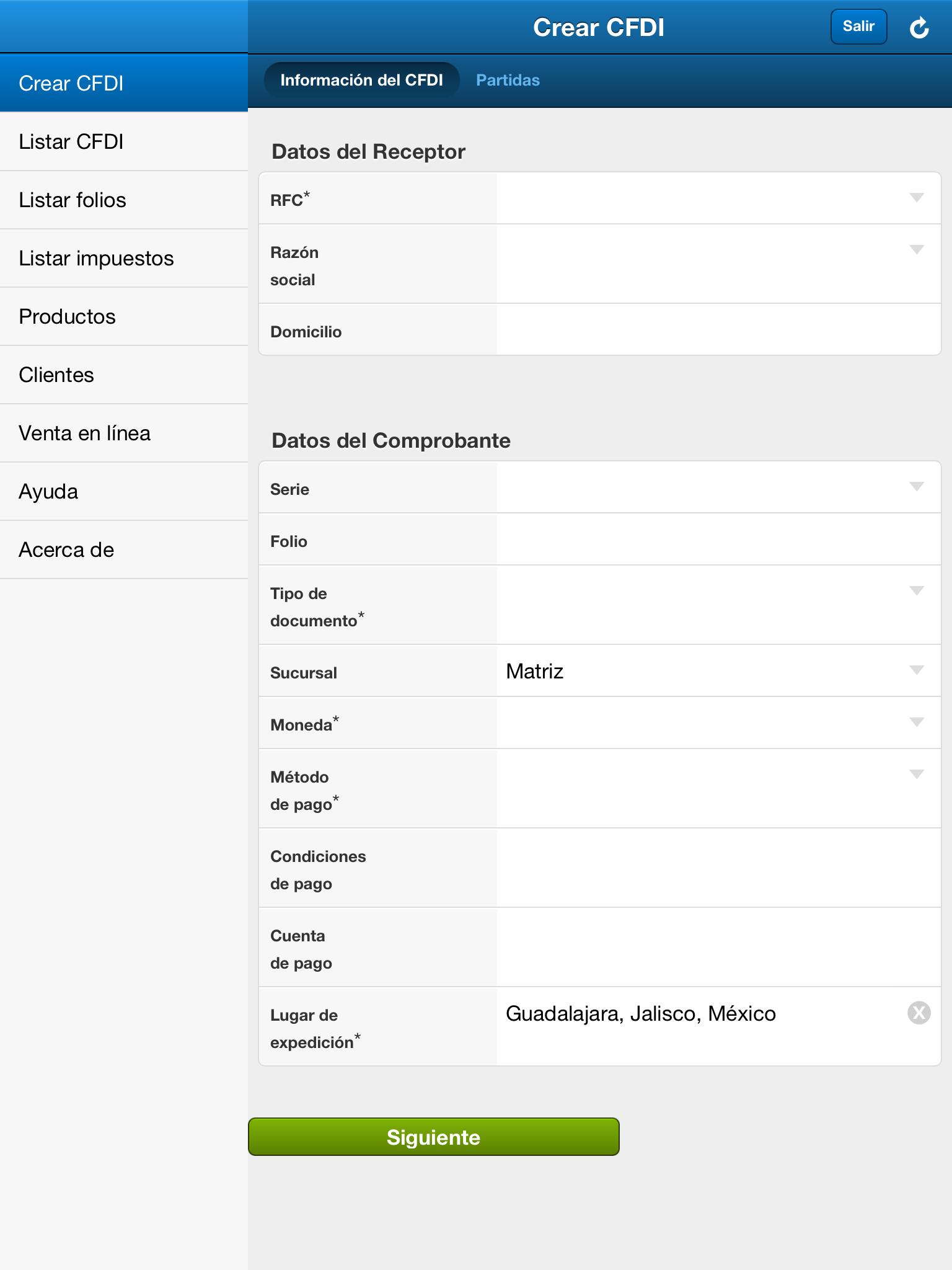 CFDI Mobile
