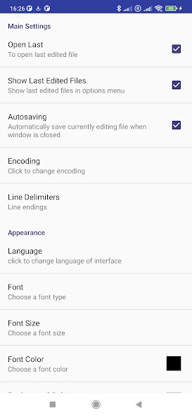 Simple Text Editor