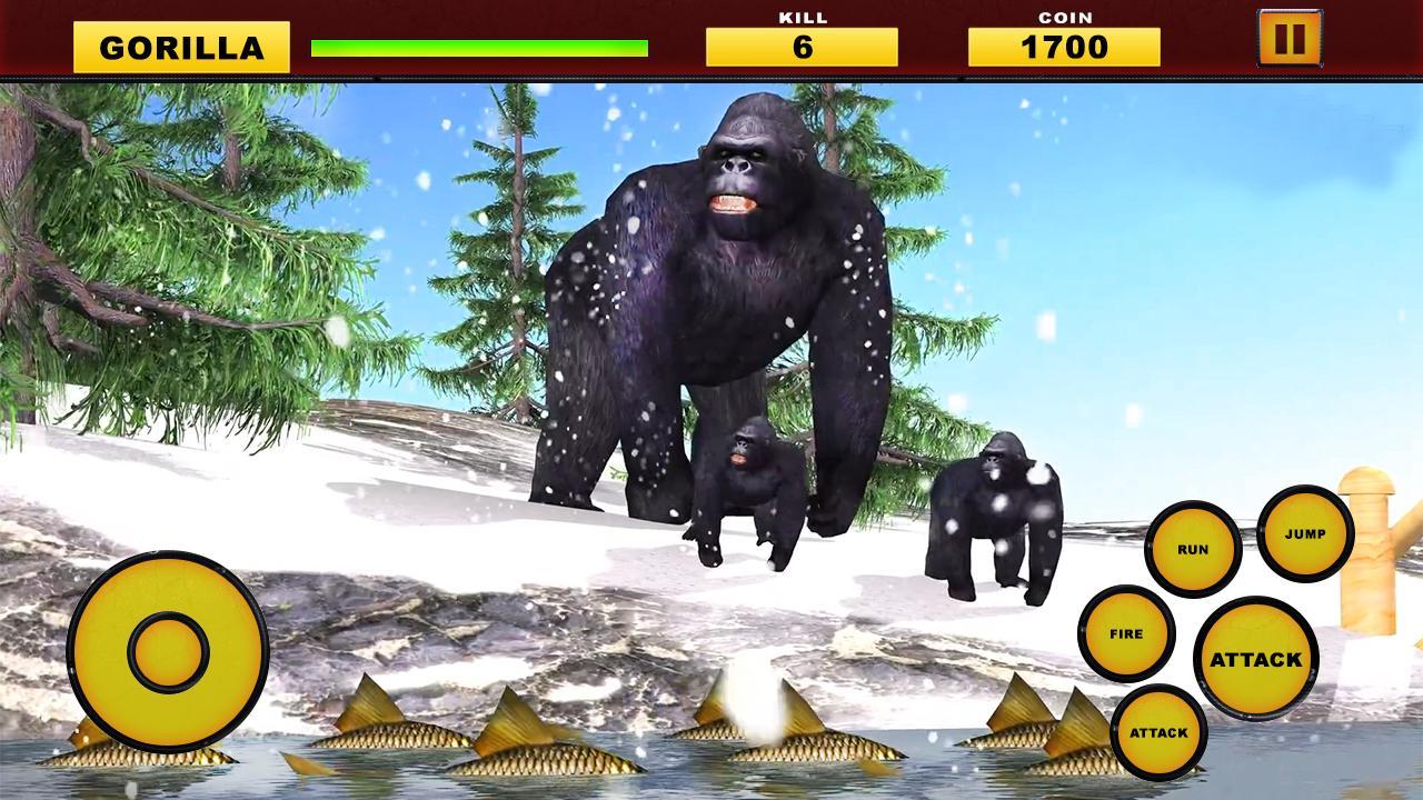 Gorilla VS Dinosaur Battle 2019 : Gorilla vs Dino
