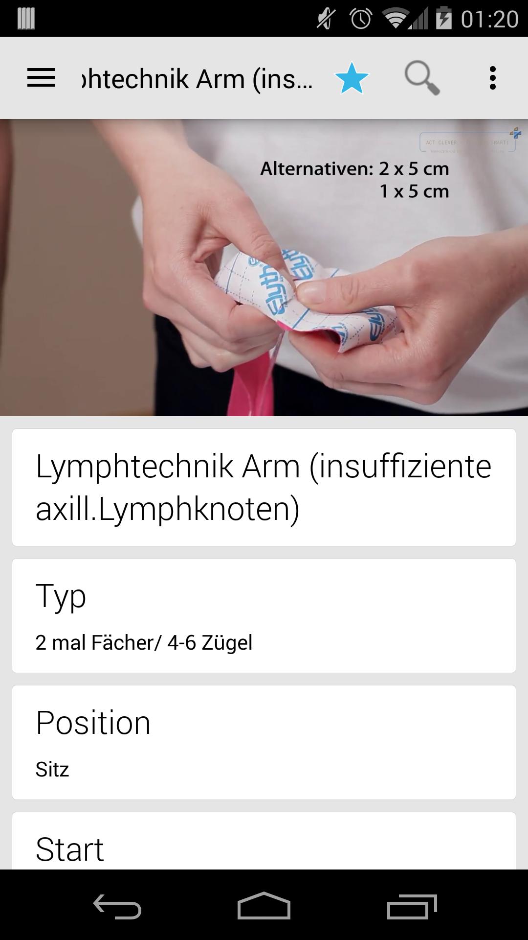 Taping Options