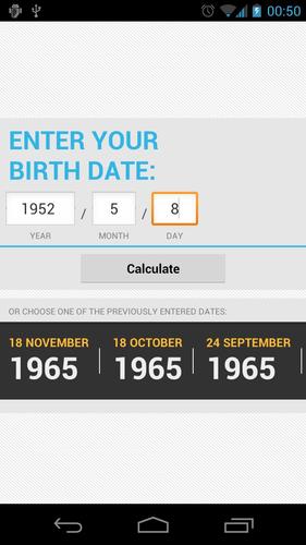 Life Calculator