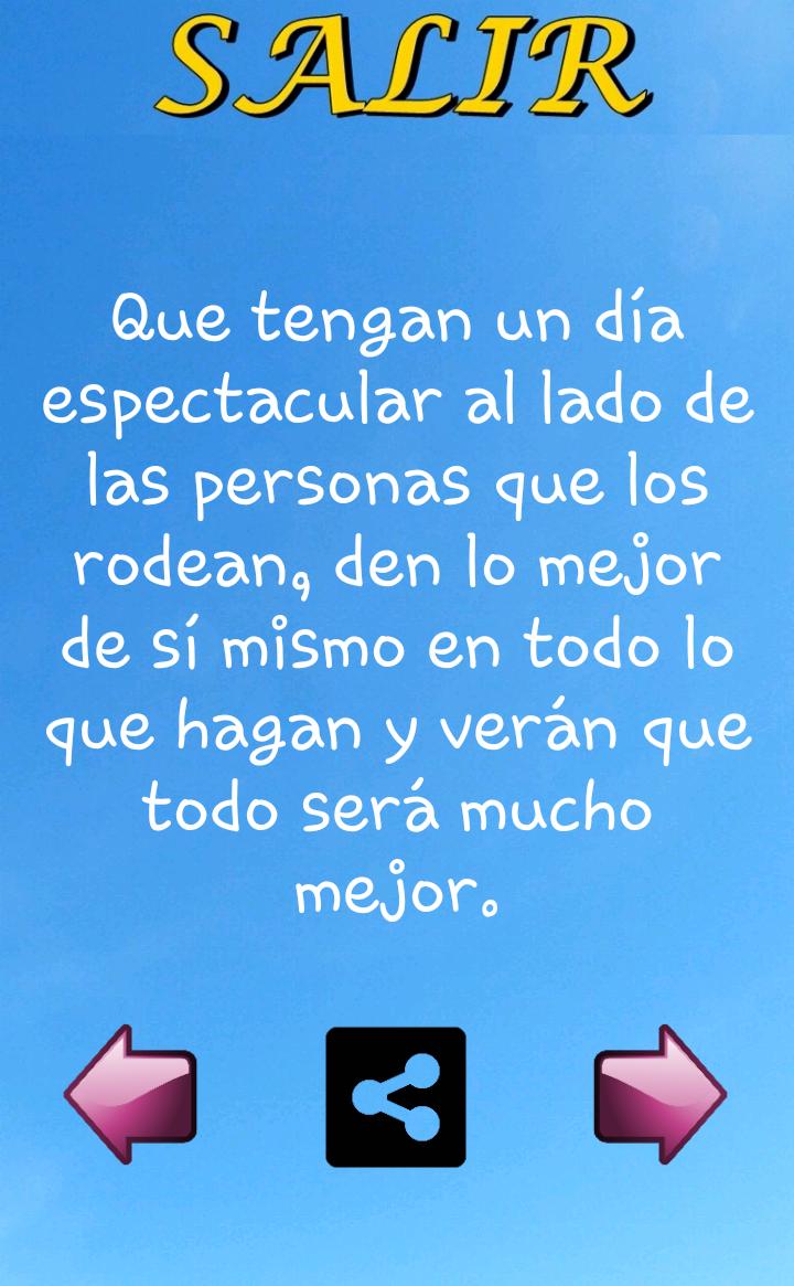 Frases de buenos dias