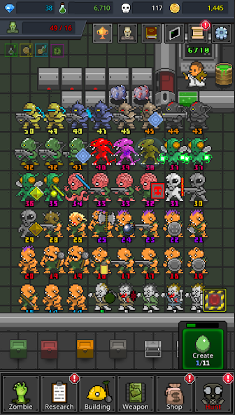 Grow Zombie : Merge Zombie