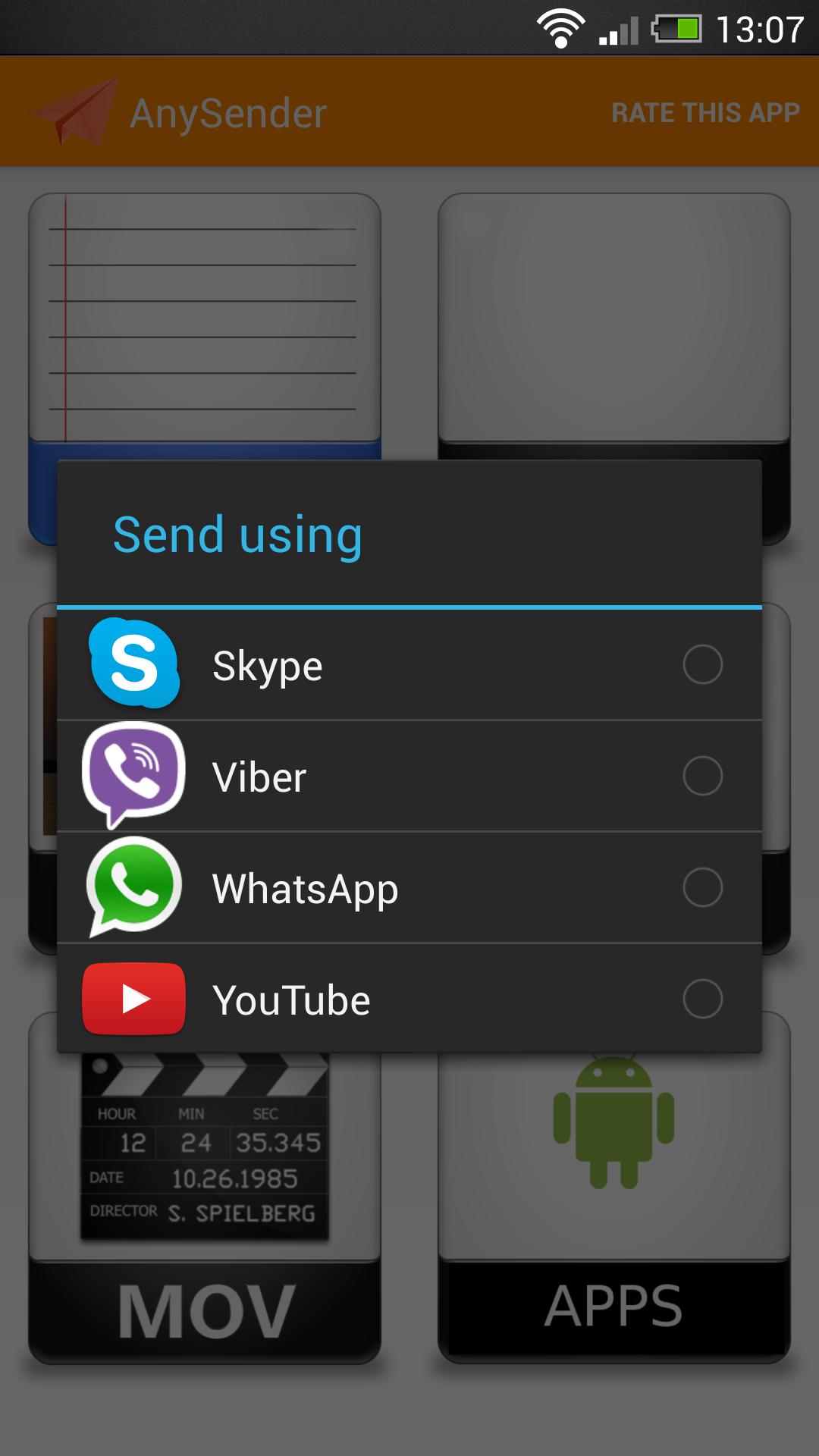 AnySender