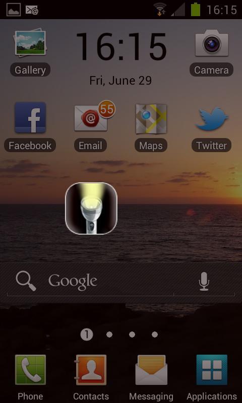 Simple Torch Widget