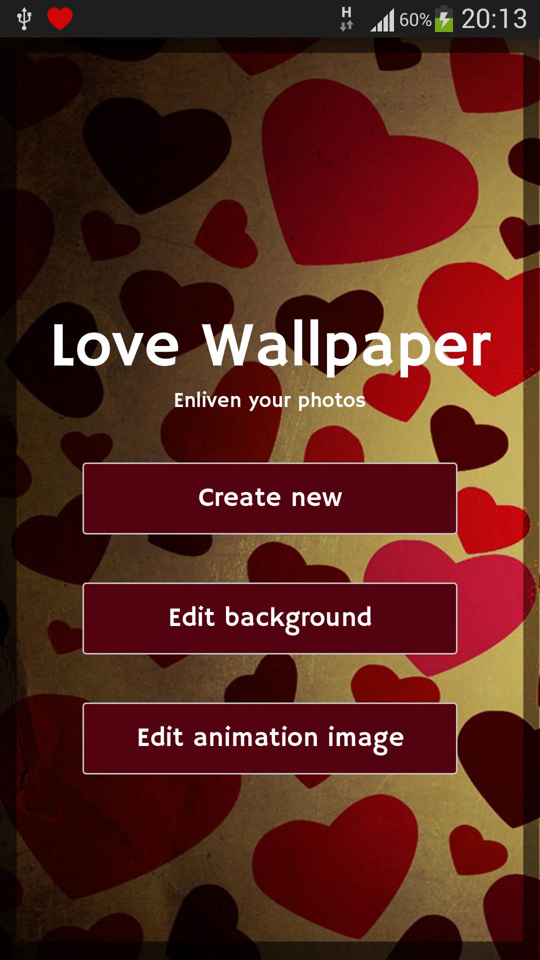 Romantic Live love wallpaper