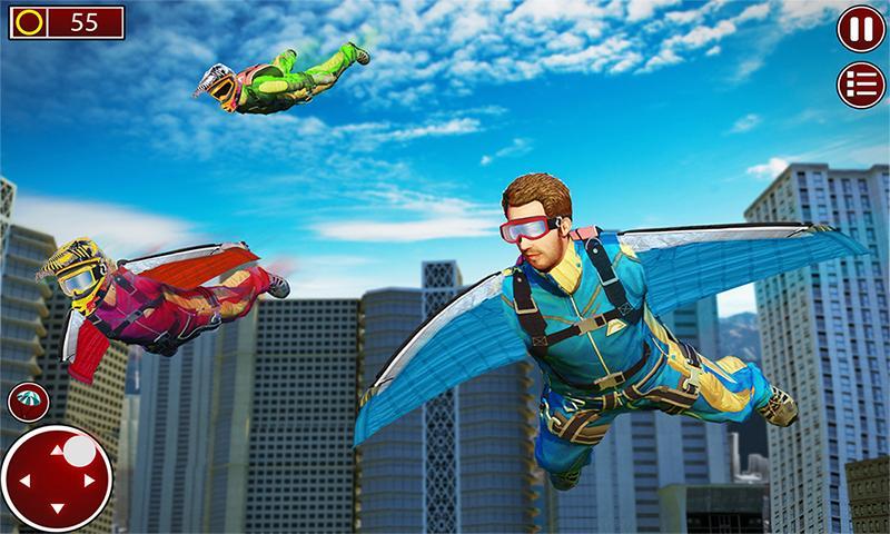 Wingsuit Flying Simulator : Wingman Skydiving game