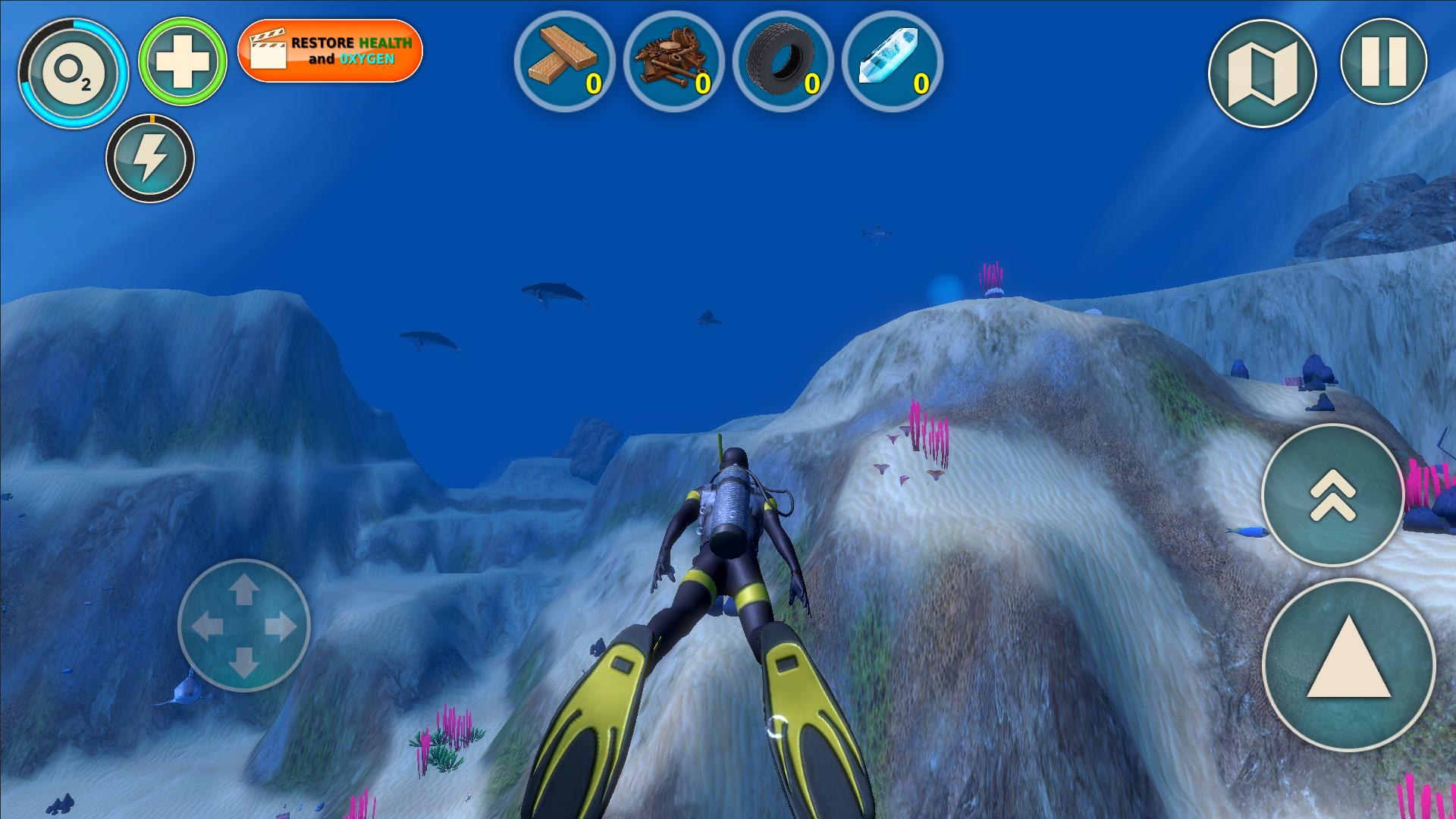 Underwater Survival Simulator