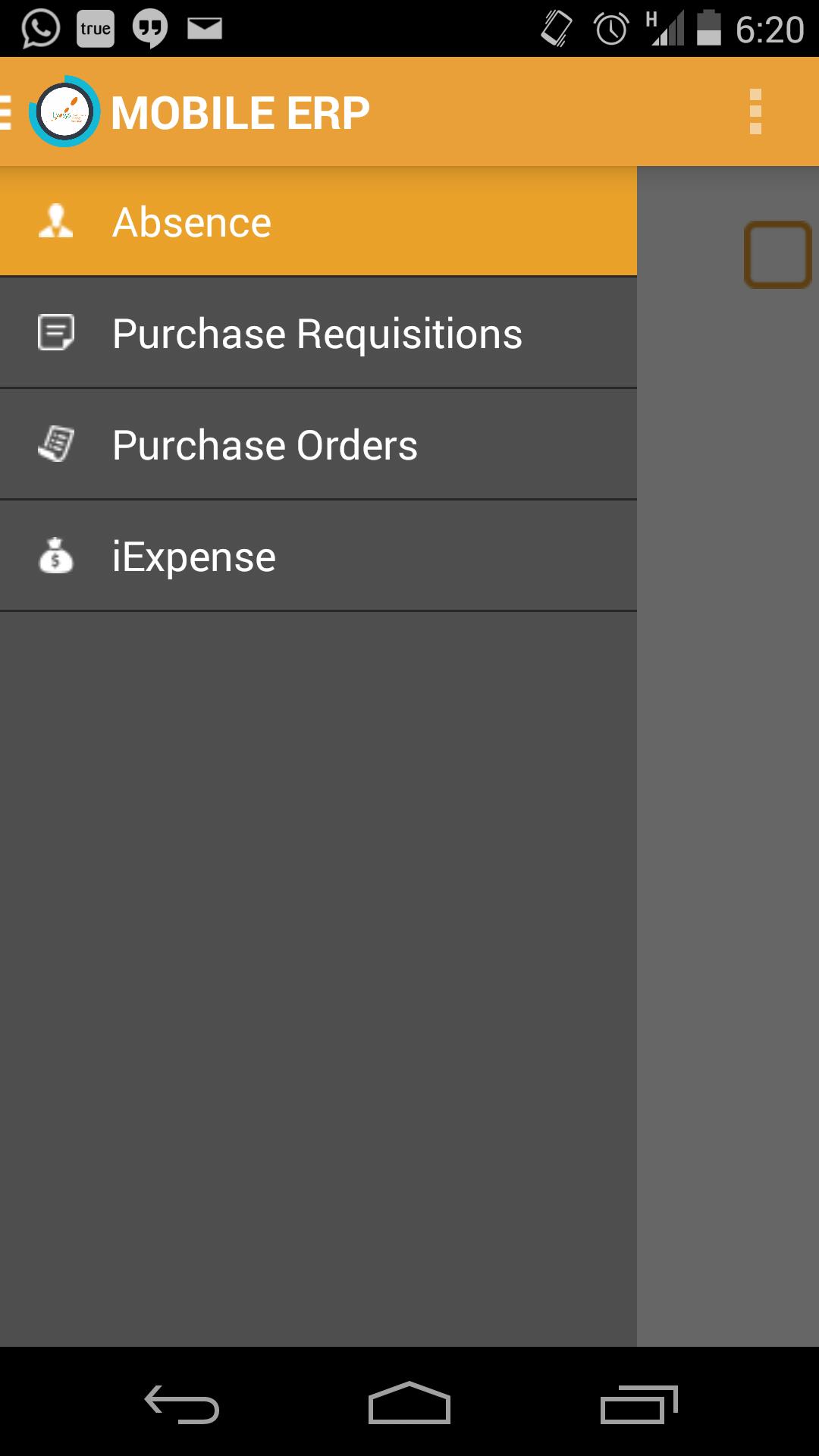 Mobile ERP - Oracle EBiz Suite