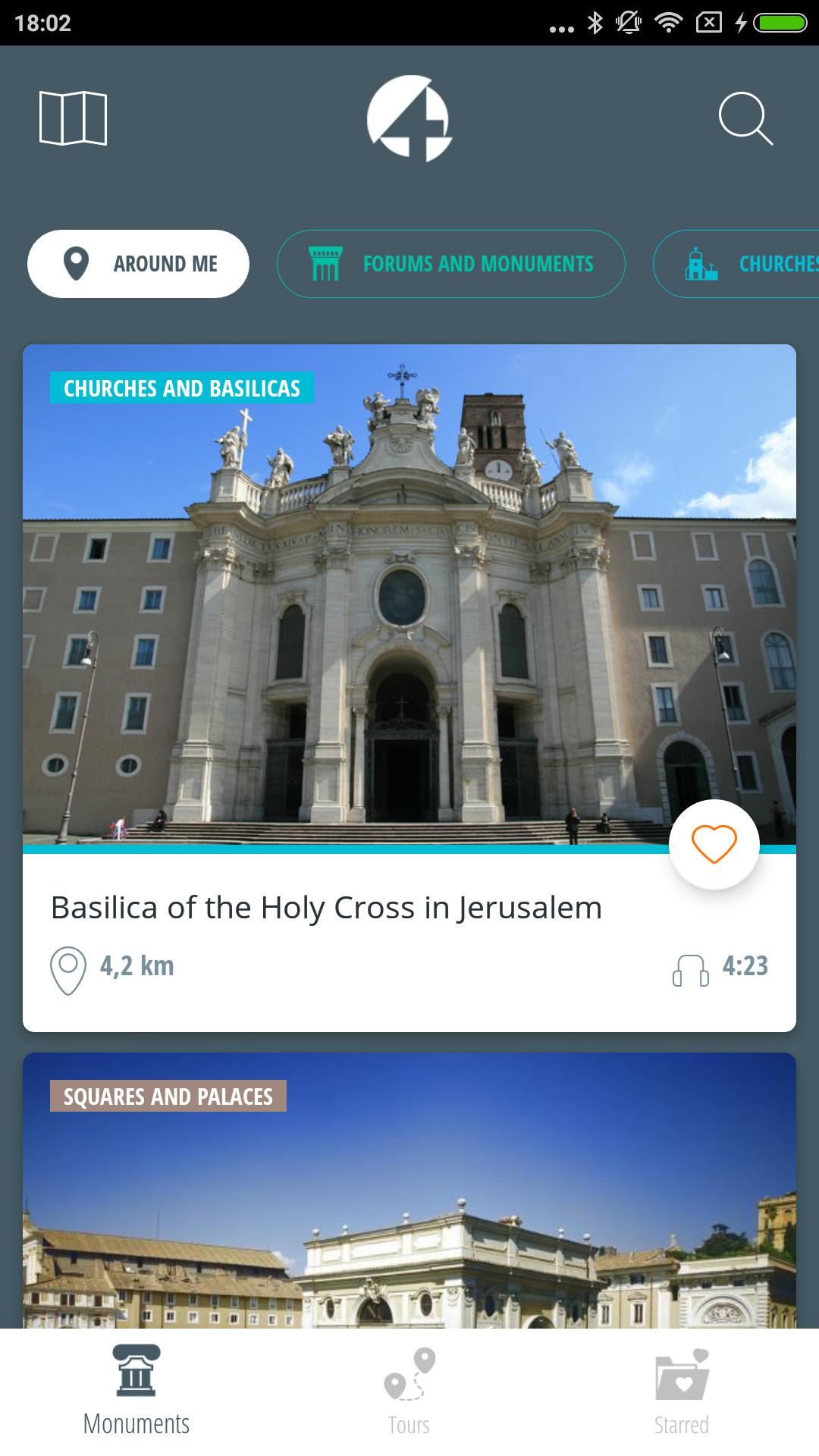 Audio guide Rome
