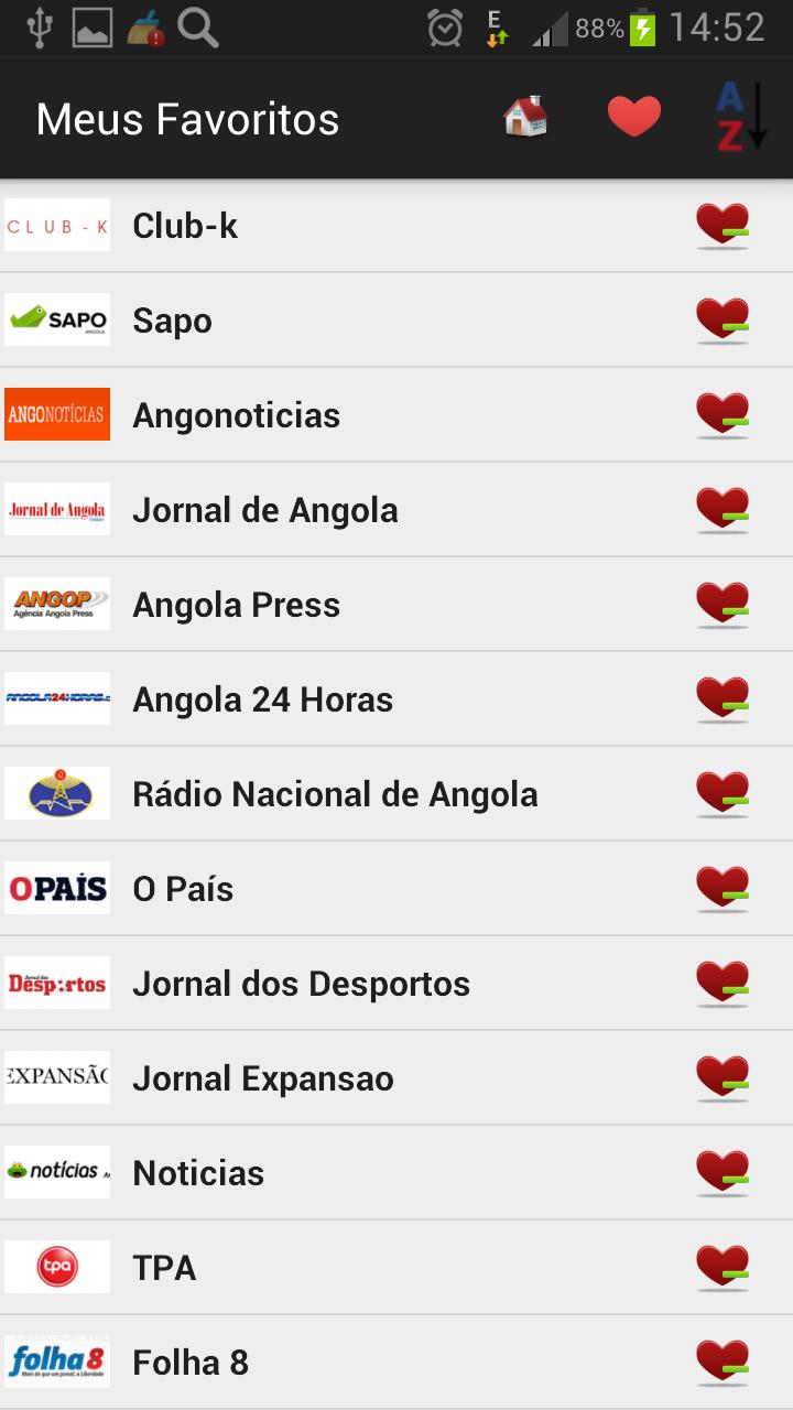 Angola Newspapers And News