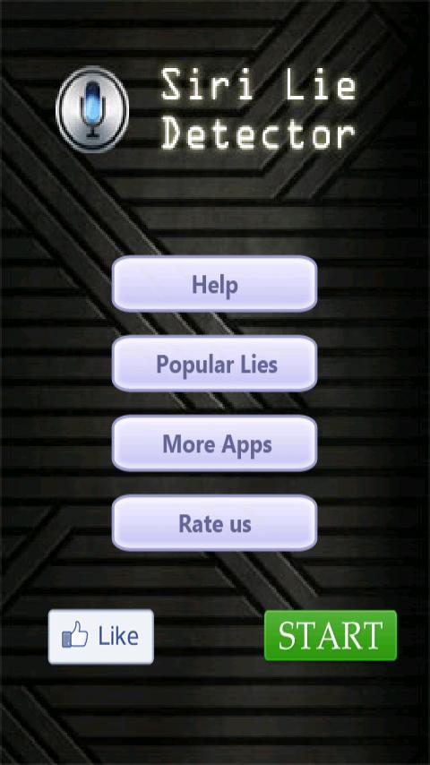 Siri Lie Detector