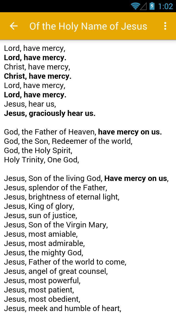 Litanies