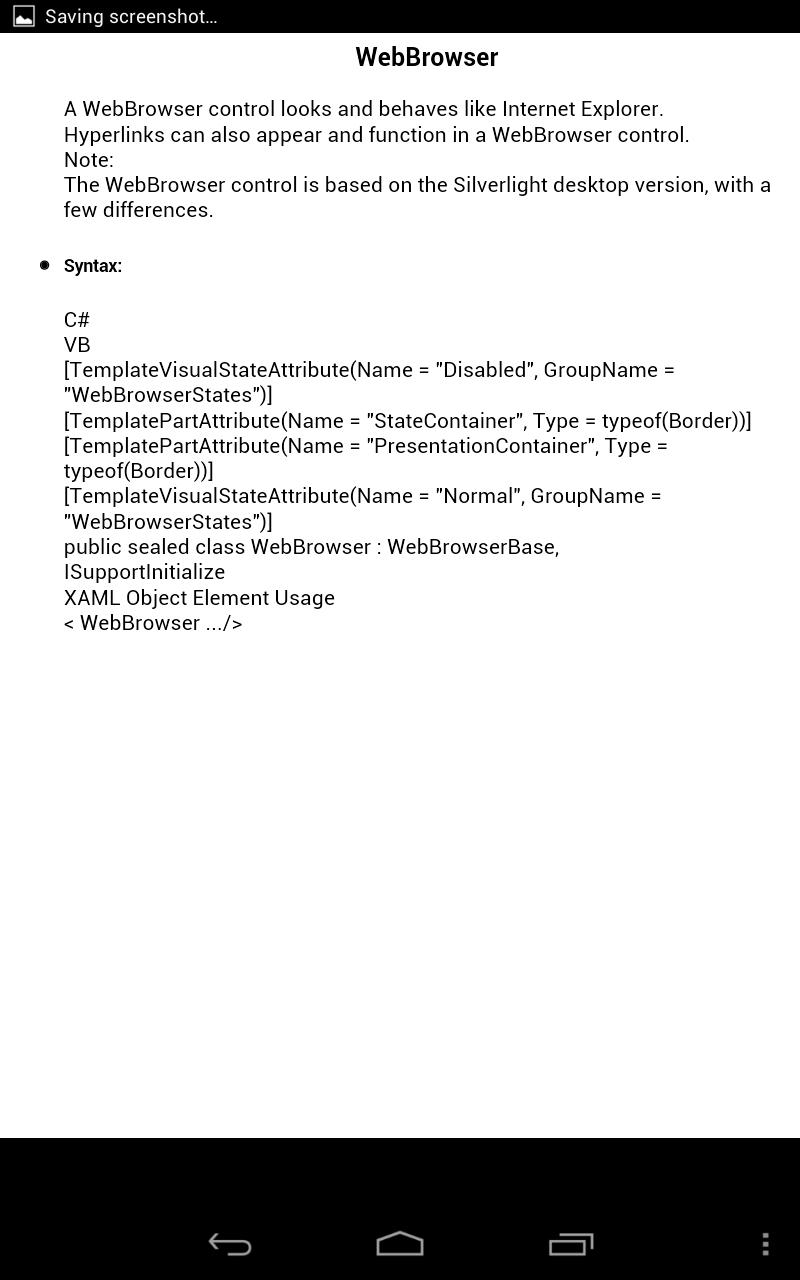 Windows Phone 8 Programs