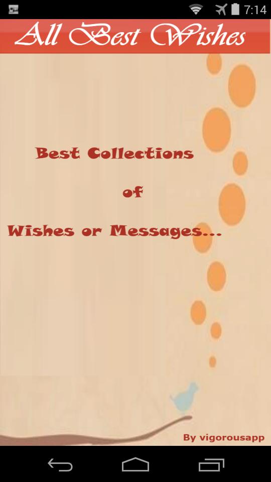 All Best Wishes