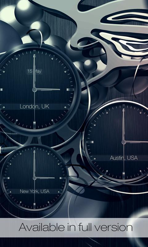 FREE Black business clock HD