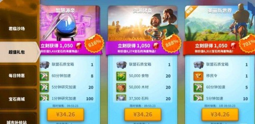 万国觉醒移民消耗资源介绍
