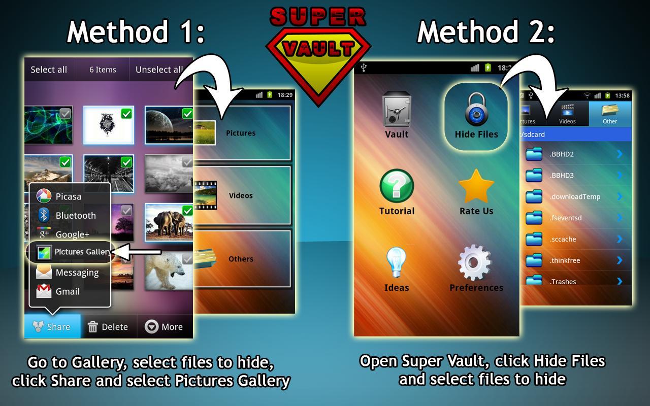 Super Vault - hide pictures