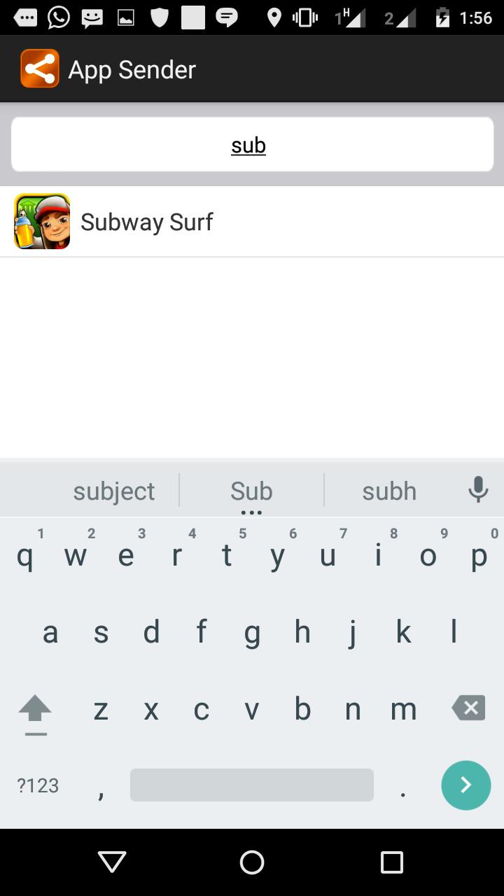 App Sender
