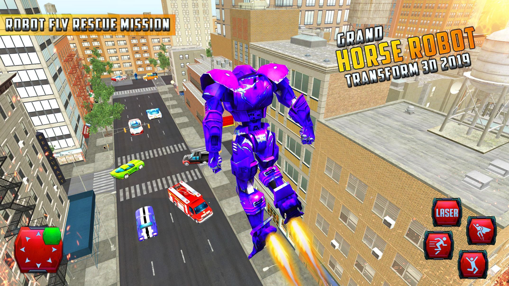 Grand Super Robot Horse City Battle