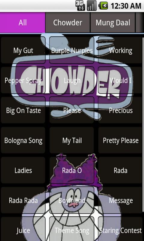 Here's Chowder!