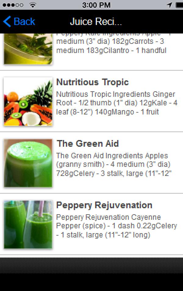 Juice Fasting Recipe FREE