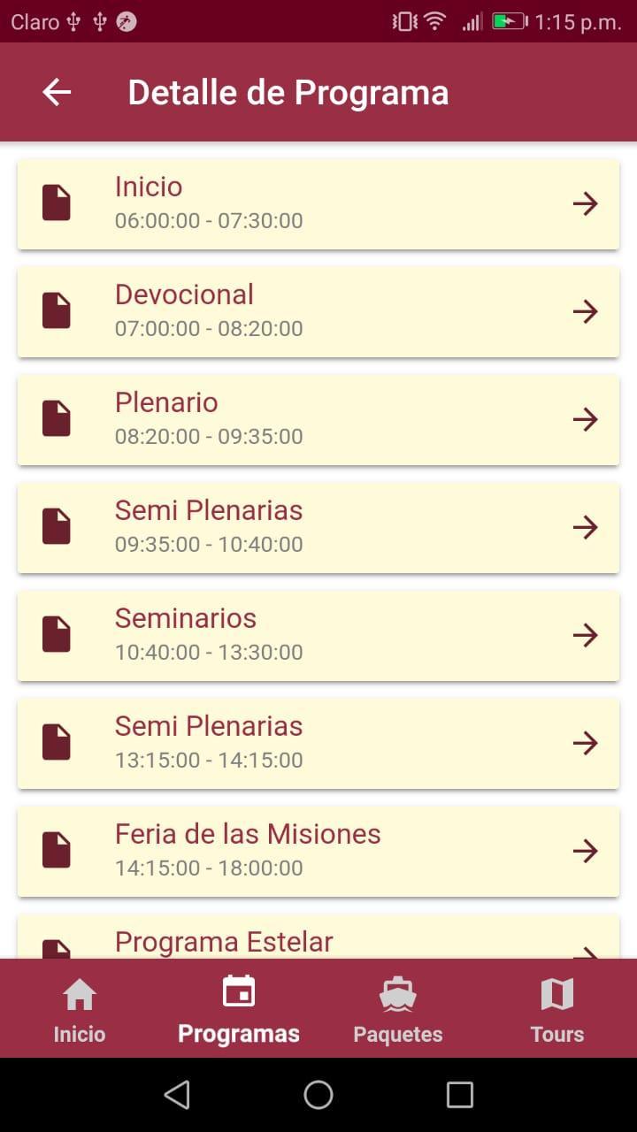 Eventos UPeU