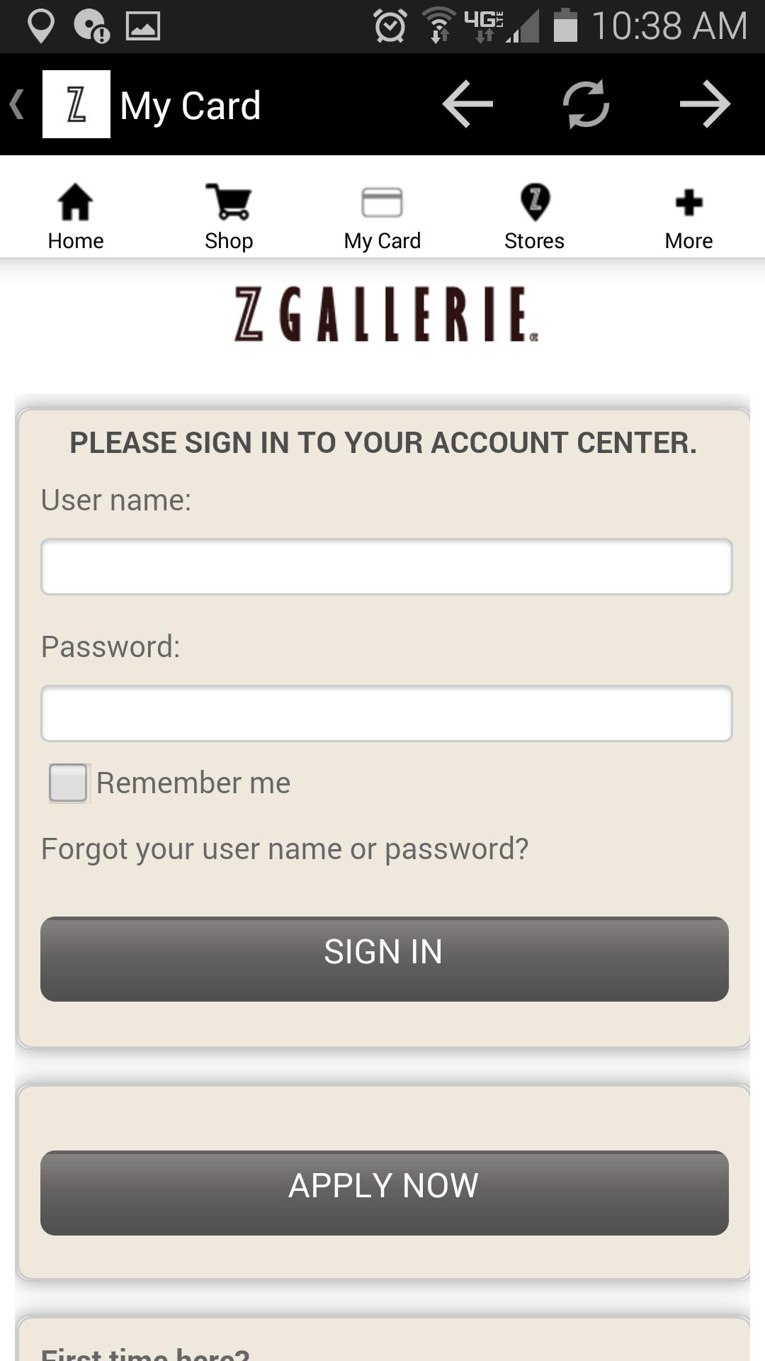 Z Gallerie