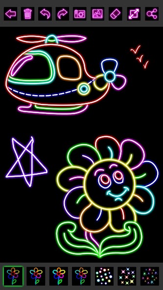 Magical Drawing Glow