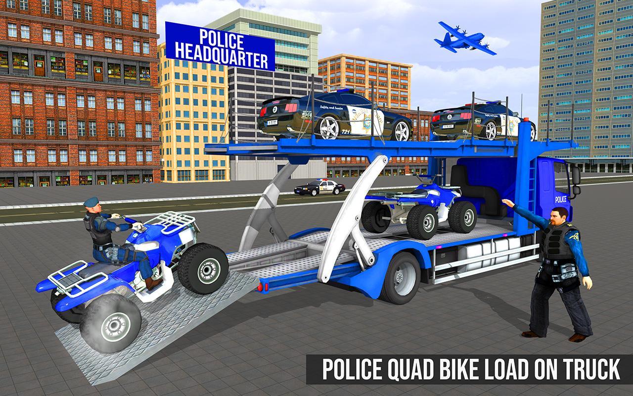 Police Car Robot Transform Sim