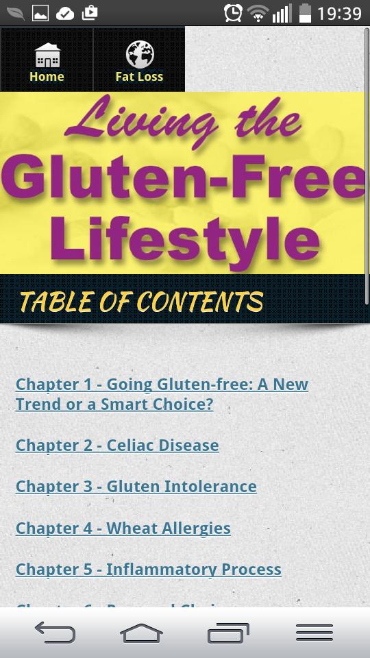 Gluten Free Diet
