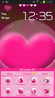 Hearts Theme for GO Launcher