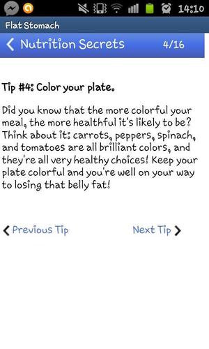 Tips to Get a Flat Stomach