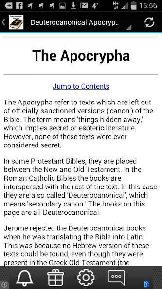 Deuterocanonical Apocrypha