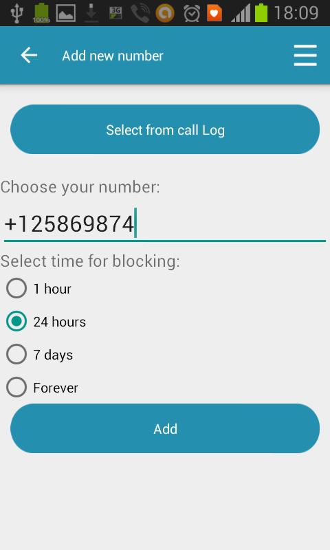 Jaqqa black list with timer