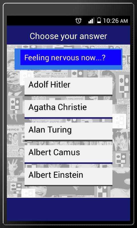 That other you: Famous people in history quiz