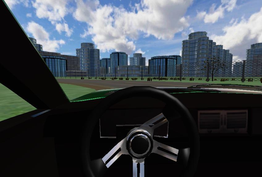 Classic City Car 3D
