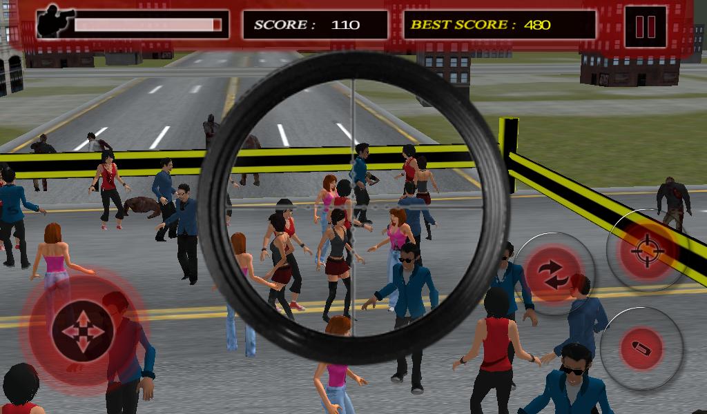 Zombie Contract Sniper Killer