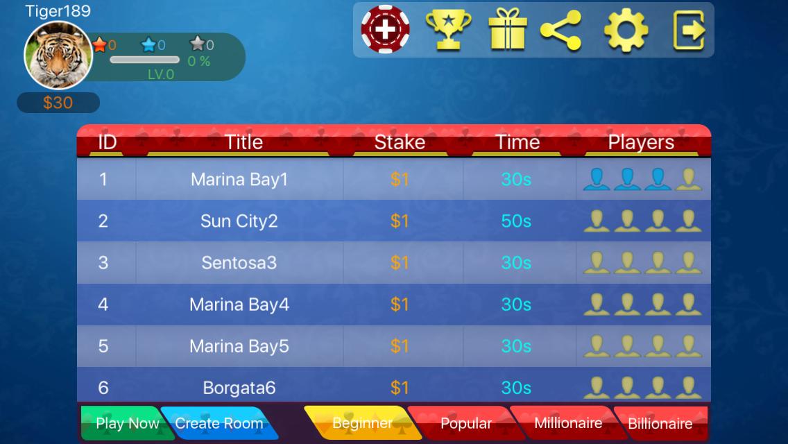 Thirteen Poker Online