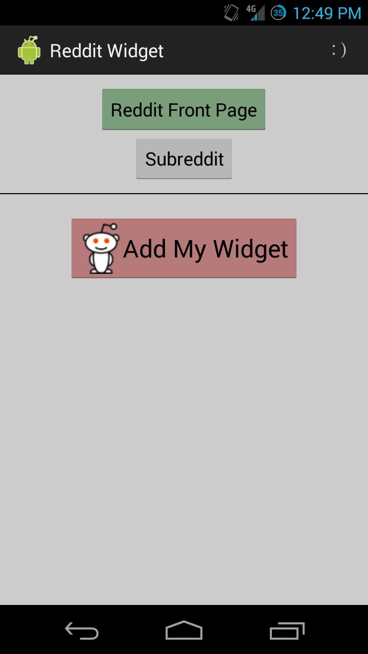 Wonderful Reddit Widget